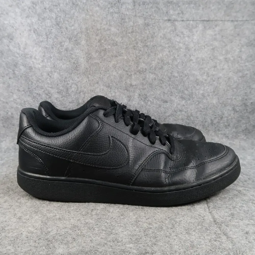 Nike Shoes Mens 10.5 Air Force One Low Sneakers Casual Lifestyle Black Trainers